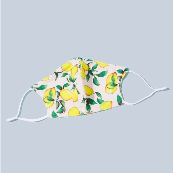 None Accessories - 🔥3/$20🔥Lemon Adjustable Fashion Face Mask